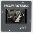 Violin Patterns: CLICK TO VIEW PHOTOGRAPH