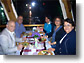with classmates at a Bogazici University reunion